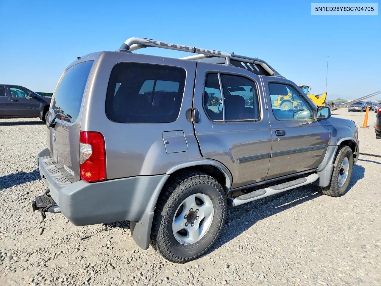 2003 Niss Xterra VIN: 5N1ED28Y83C704705 Lot: 60144016