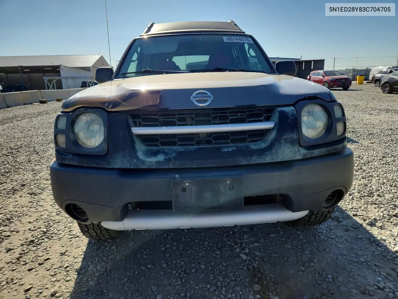 2003 Niss Xterra VIN: 5N1ED28Y83C704705 Lot: 60144016