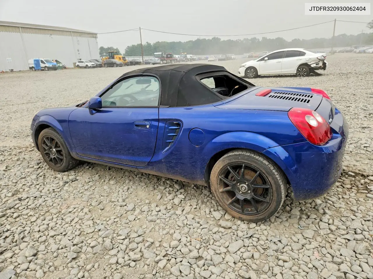 2003 Toyt Mr2 Spyder VIN: JTDFR320930062404 Lot: 61311526