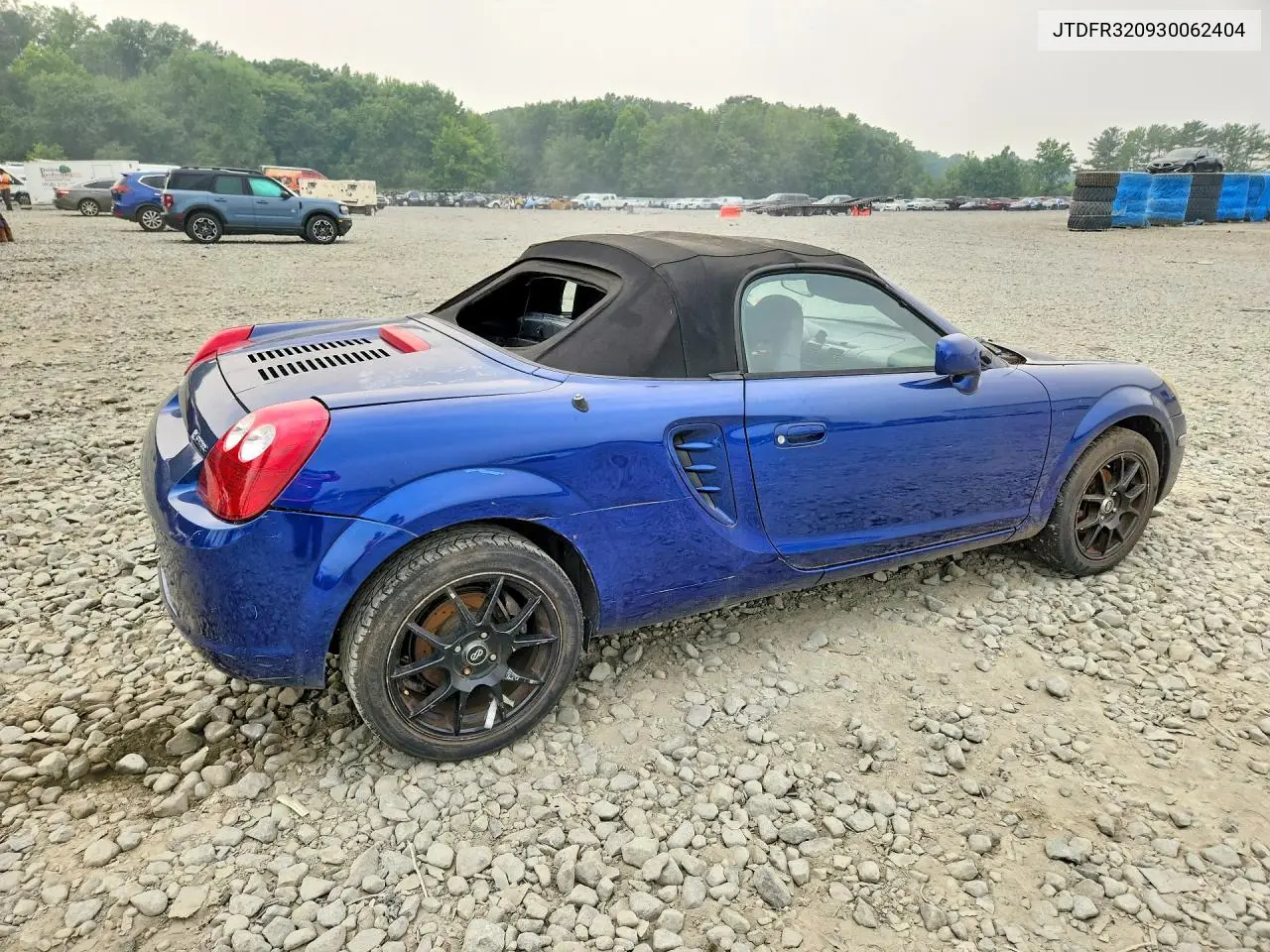 2003 Toyt Mr2 Spyder VIN: JTDFR320930062404 Lot: 61311526