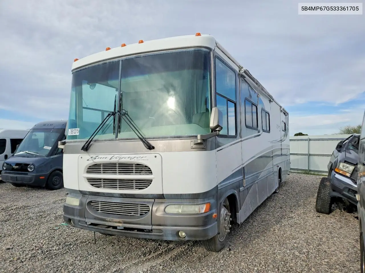 2003 Workhorse W22 Rv VIN: 5B4MP67G533361705 Lot: 78912315