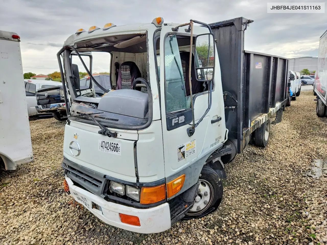 2004 Hino Fb1817 Dump Truck