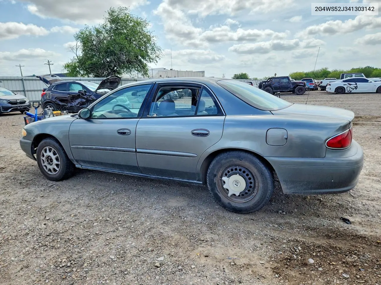 2004 Buick Century VIN: 2G4WS52J341303142 Lot: 50352826