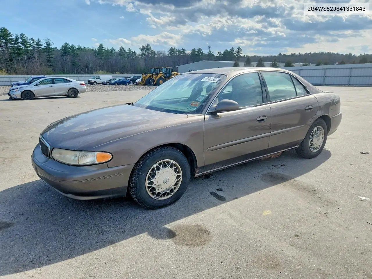 2004 Buick Century VIN: 2G4WS52J841331843 Lot: 52453026