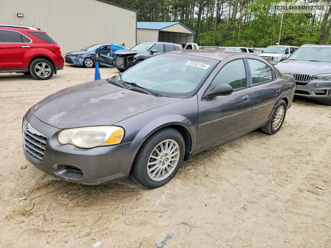 2004 Chry Sebring VIN: 1C3EL46X84N127326 Lot: 52542106