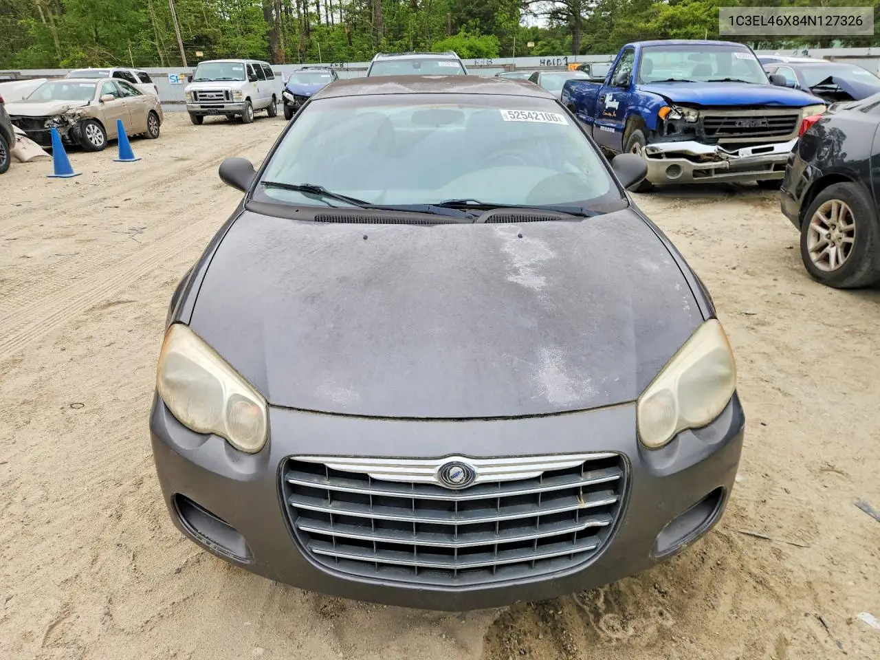 2004 Chry Sebring VIN: 1C3EL46X84N127326 Lot: 52542106