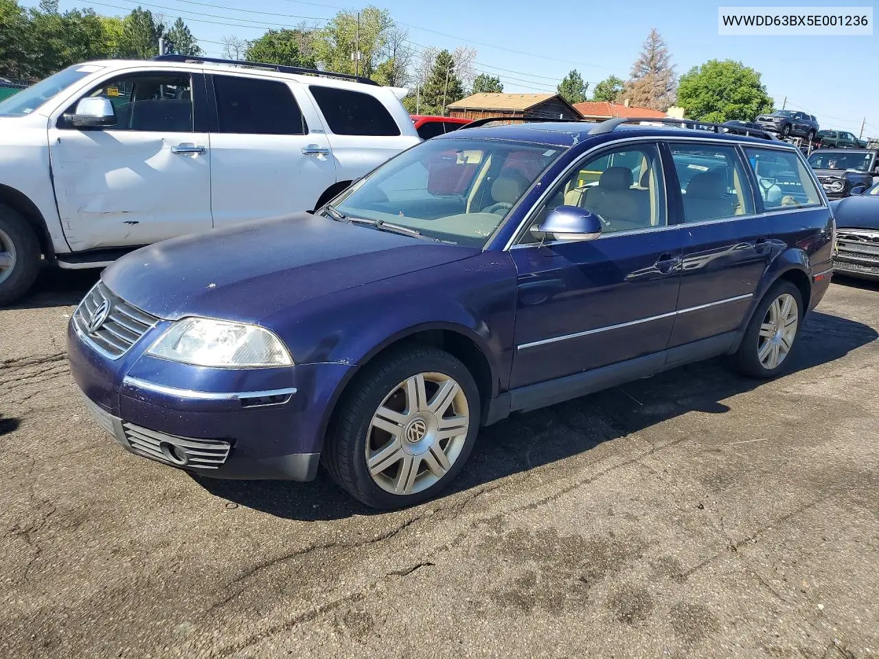2004 Volk Passat VIN: WVWDD63BX5E001236 Lot: 61086616