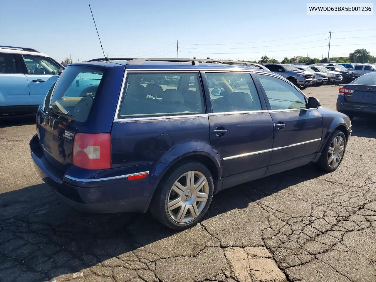 2004 Volk Passat VIN: WVWDD63BX5E001236 Lot: 61086616