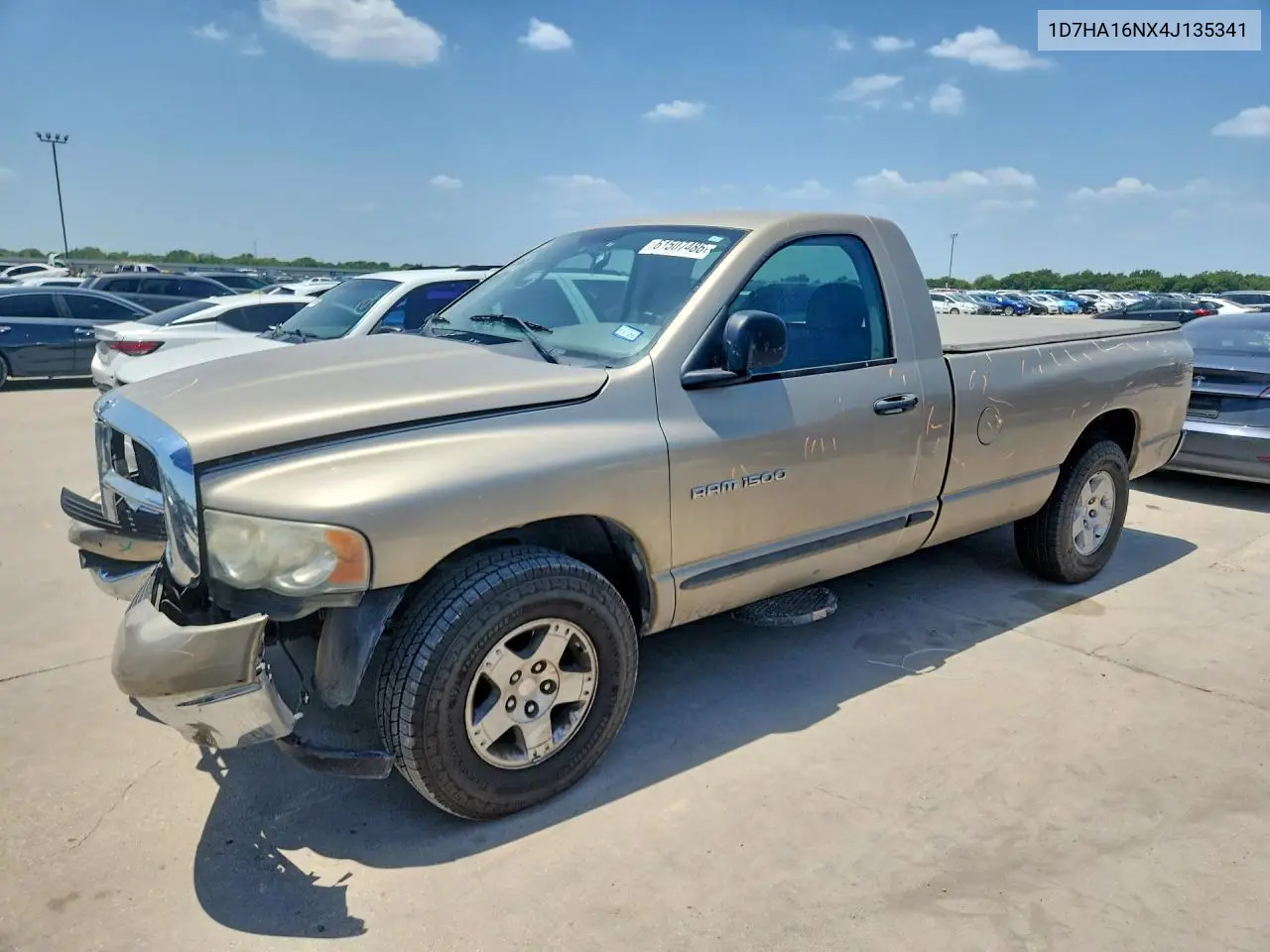 2004 Dodg Dr1500 VIN: 1D7HA16NX4J135341 Lot: 61507486