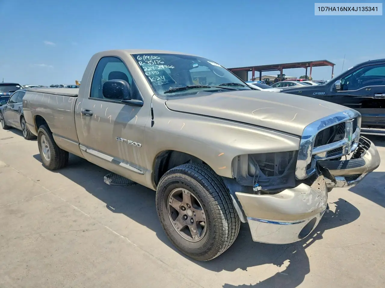 2004 Dodg Dr1500 VIN: 1D7HA16NX4J135341 Lot: 61507486