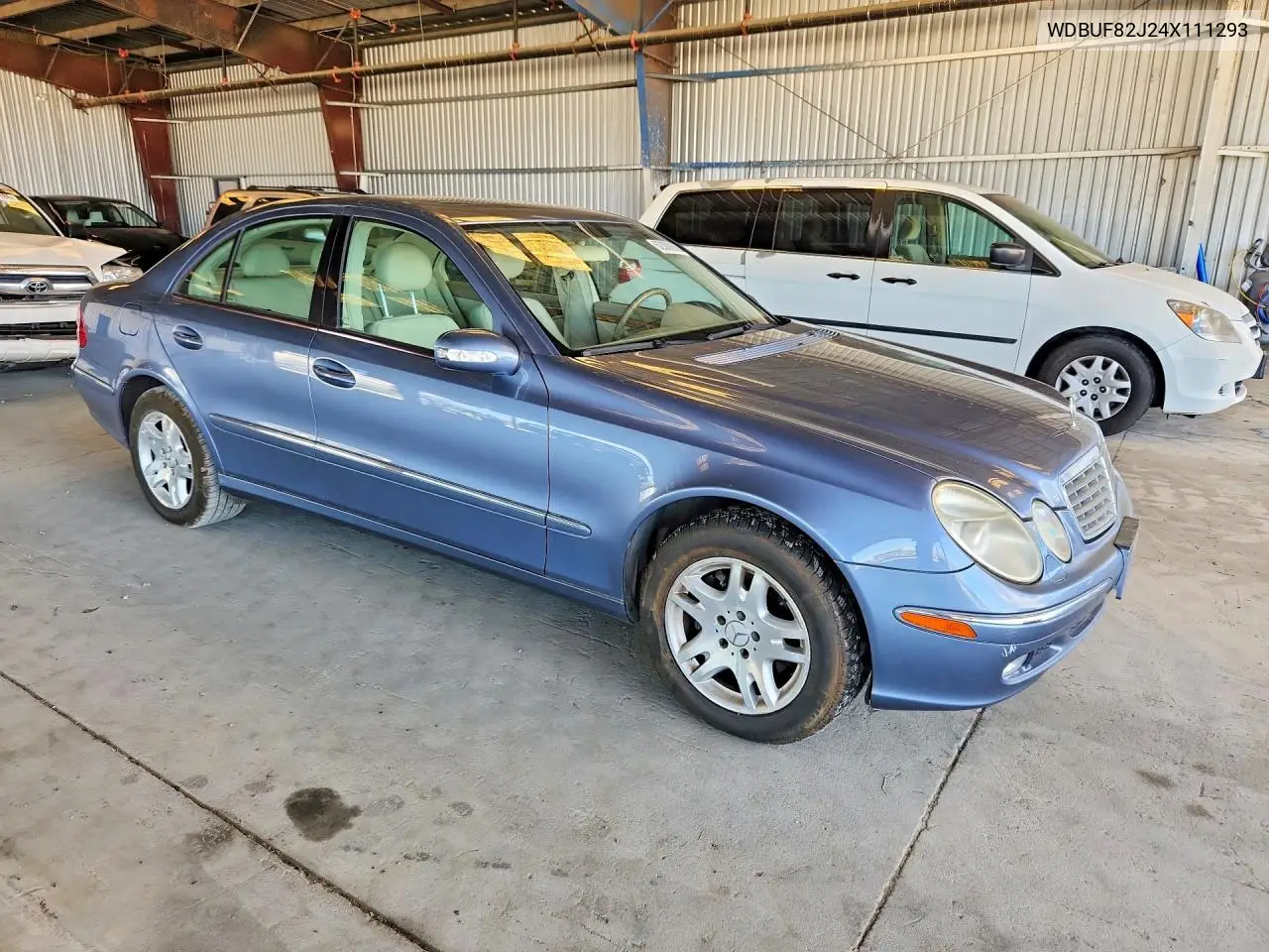 2004 Merz E-Class VIN: WDBUF82J24X111293 Lot: 62008656