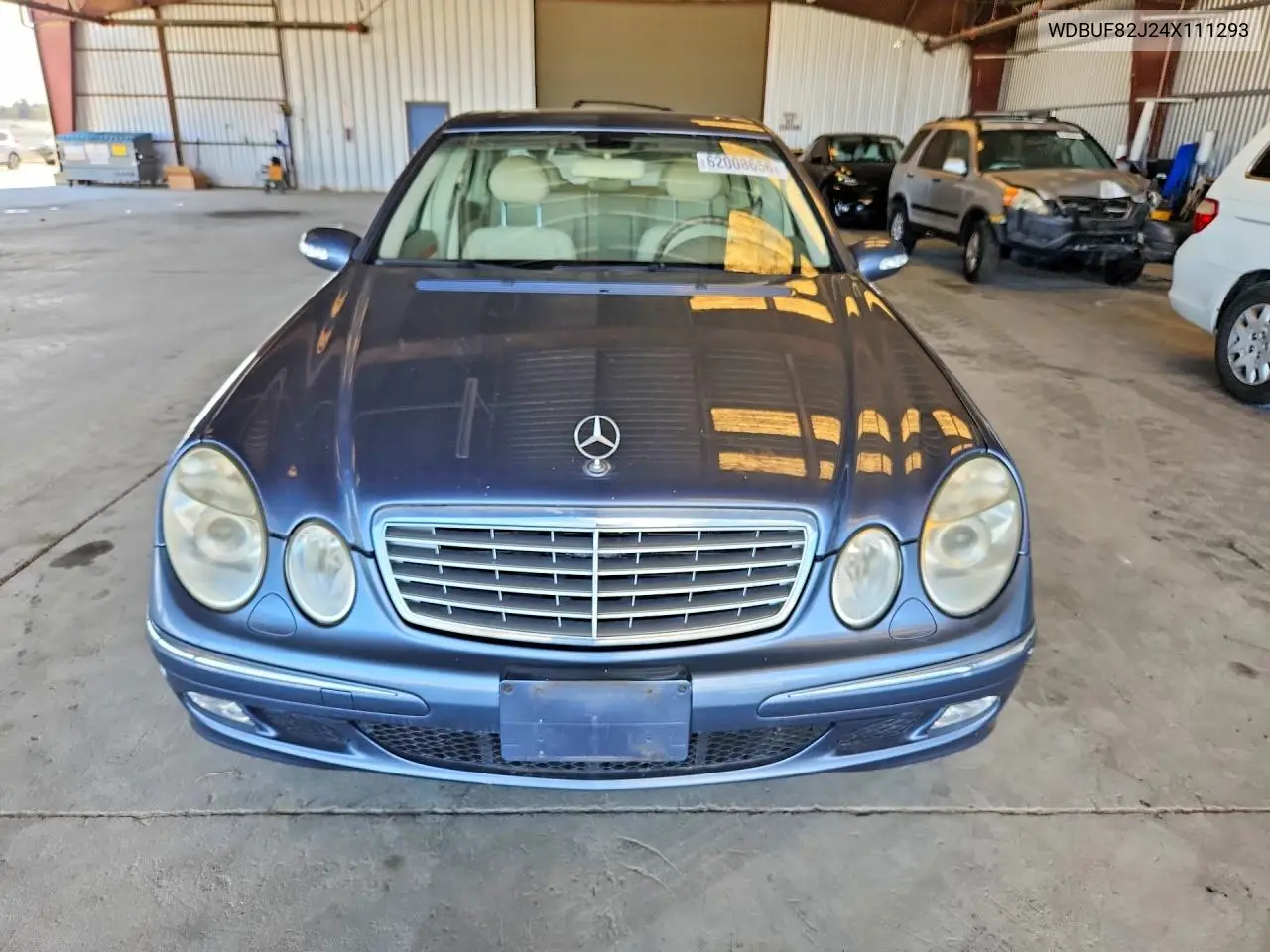 2004 Merz E-Class VIN: WDBUF82J24X111293 Lot: 62008656