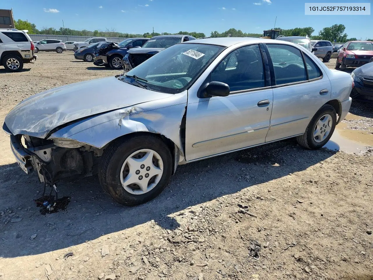 2005 Chevrolet Cavalier VIN: 1G1JC52F757193314 Lot: 52715846