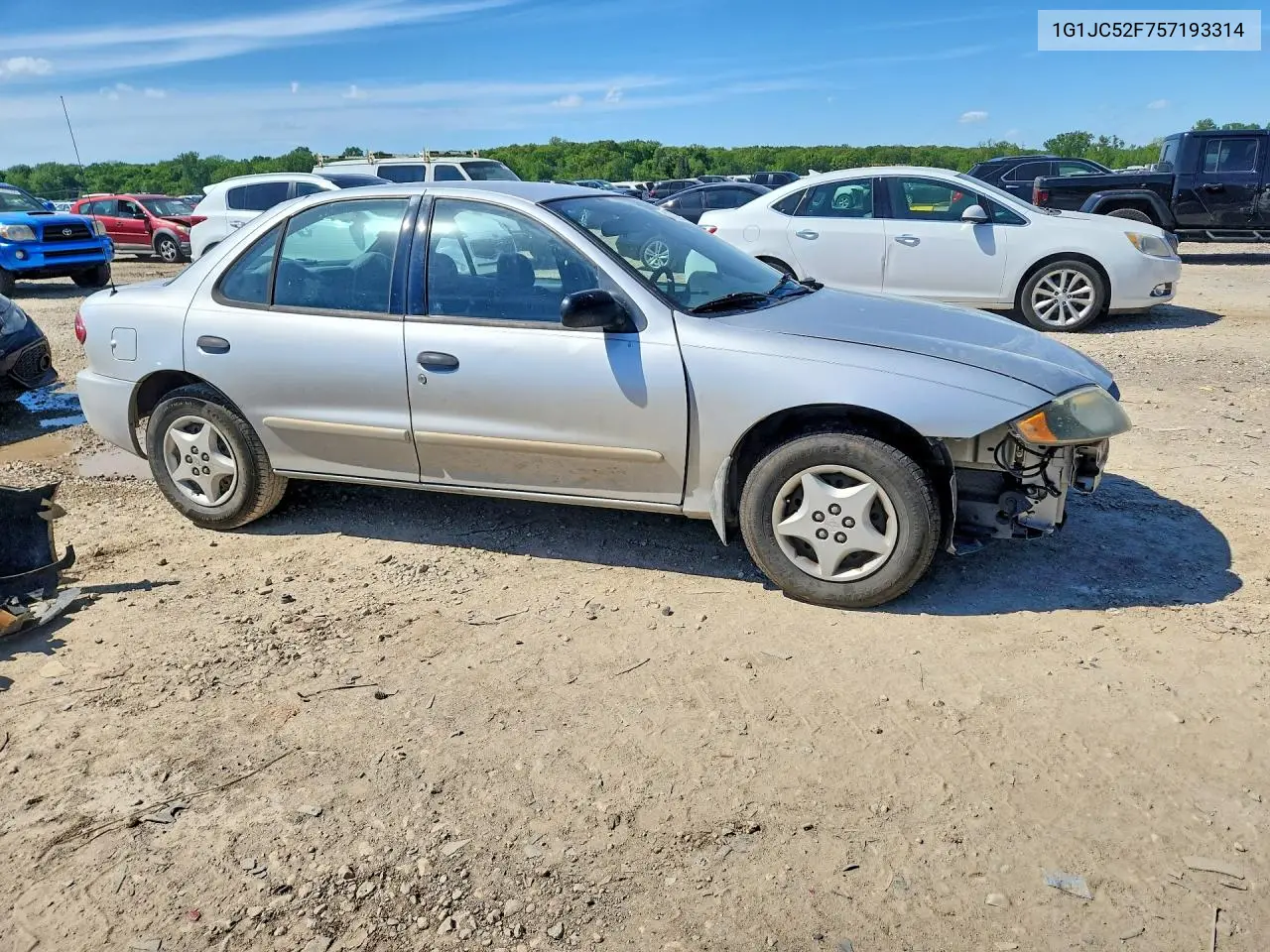 2005 Chevrolet Cavalier VIN: 1G1JC52F757193314 Lot: 52715846