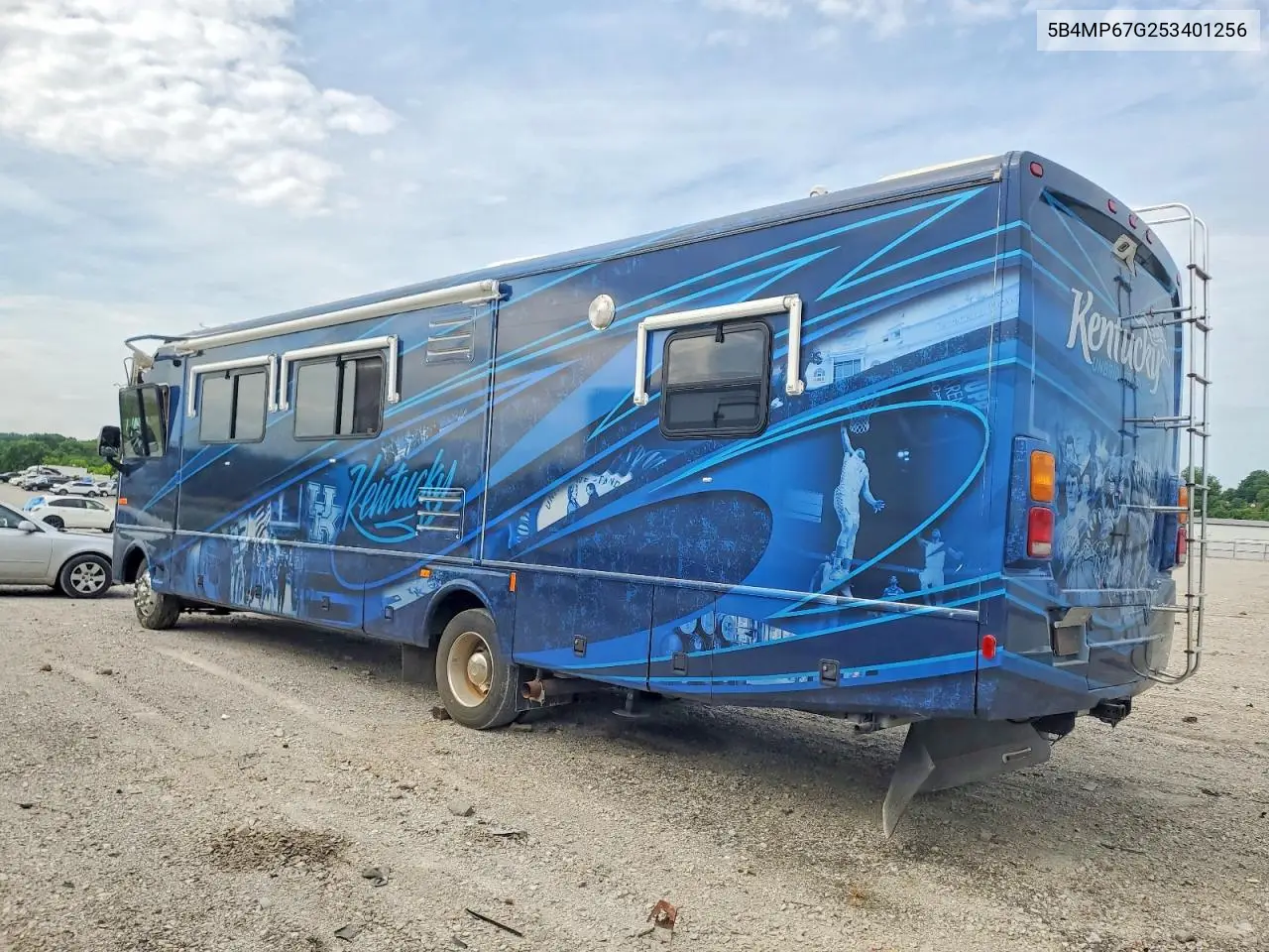 2005 Workhorse W22 Camper VIN: 5B4MP67G253401256 Lot: 53640796