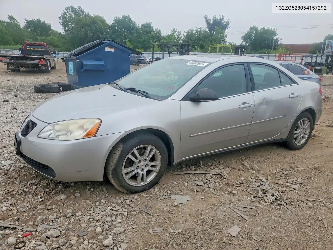 2005 Pont G6 VIN: 1G2ZG528054157292 Lot: 59037686