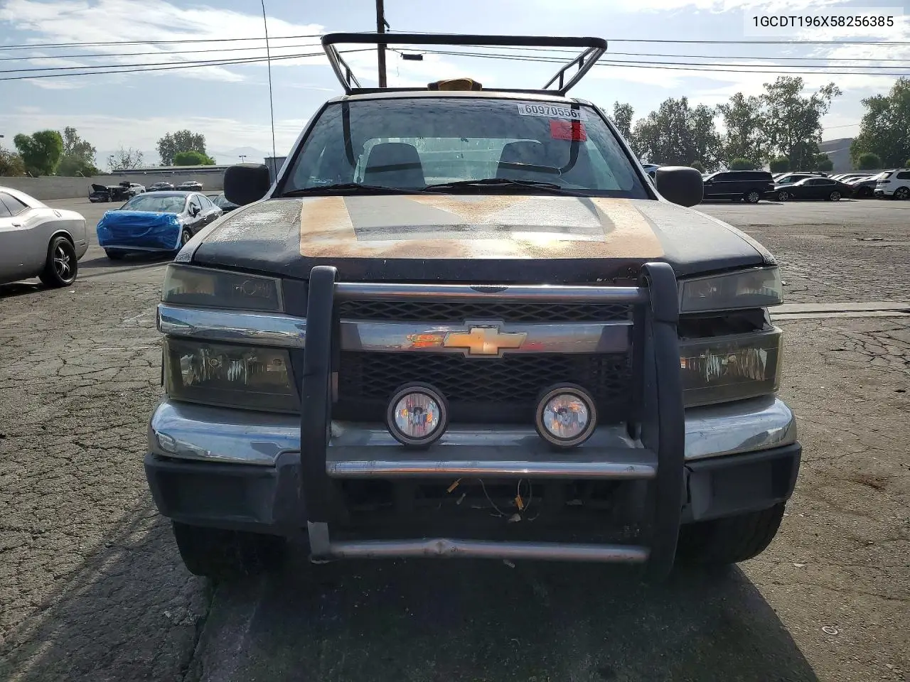 2005 Chev Colorado VIN: 1GCDT196X58256385 Lot: 60970556
