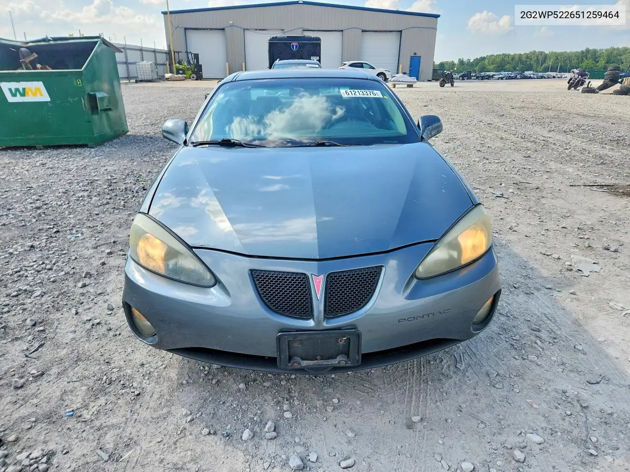 2005 Pont Grand Prix VIN: 2G2WP522651259464 Lot: 61213376