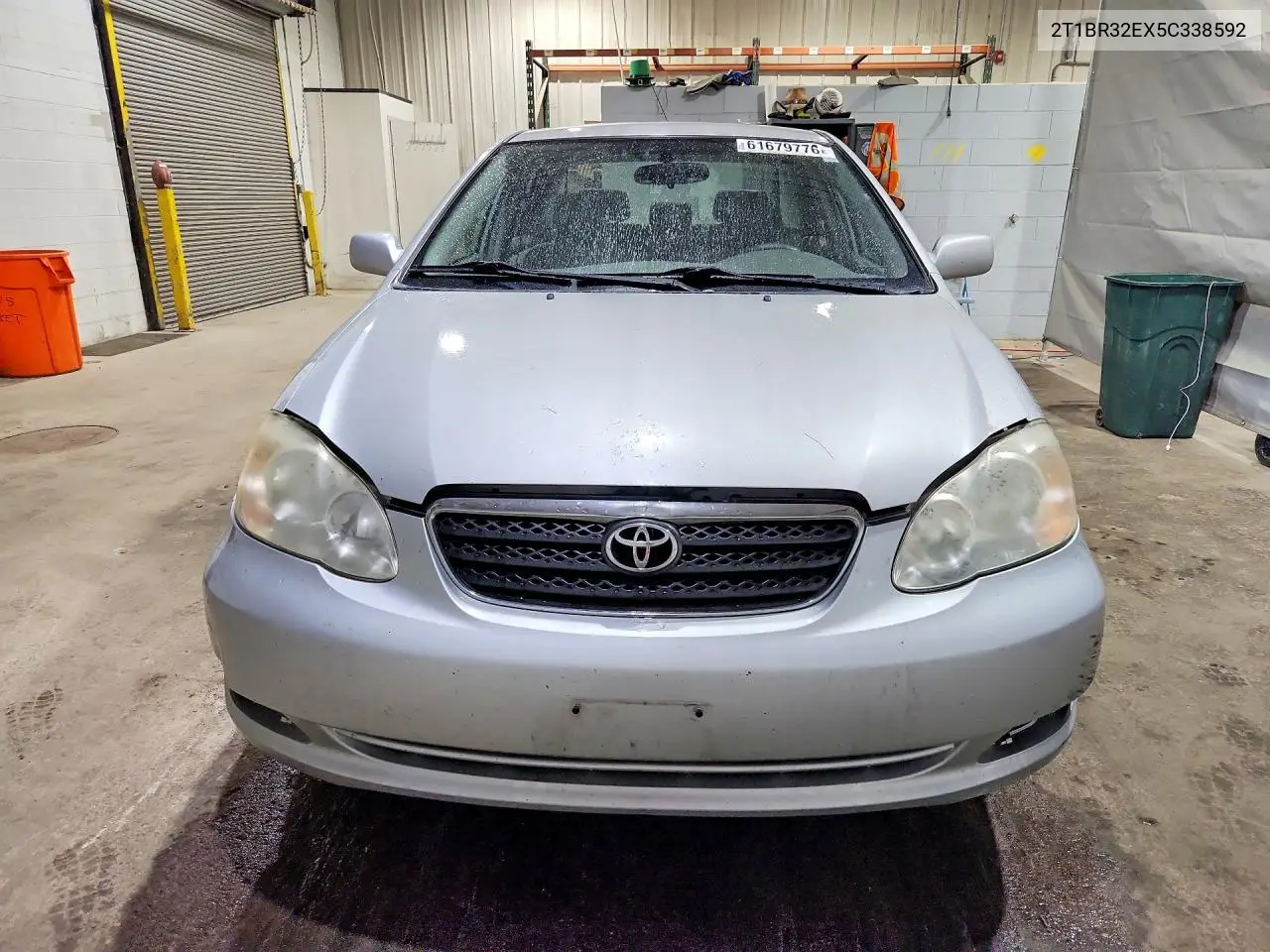 2005 Toyt Corolla VIN: 2T1BR32EX5C338592 Lot: 61679776