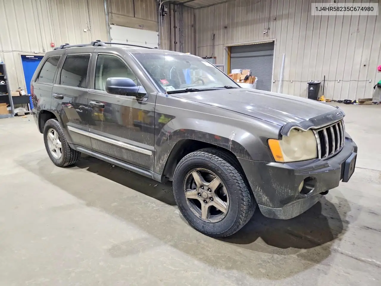 2005 Jeep Grand Cherokee Limited VIN: 1J4HR58235C674980 Lot: 61744076