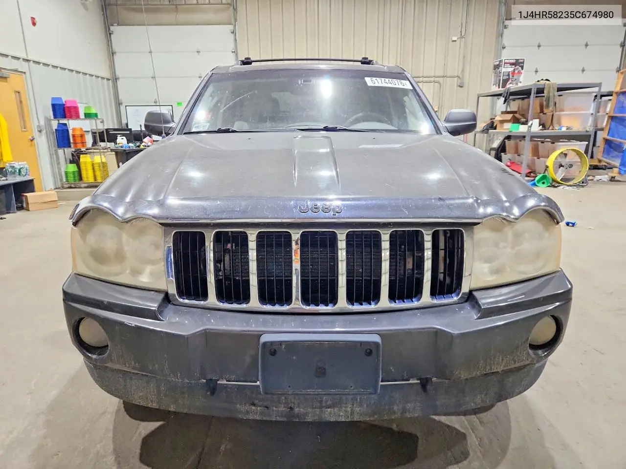 2005 Jeep Grand Cherokee Limited VIN: 1J4HR58235C674980 Lot: 61744076