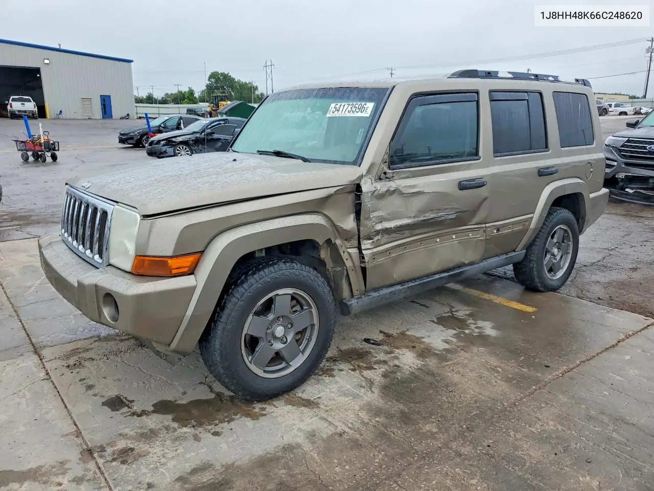 2006 Jep Commander VIN: 1J8HH48K66C248620 Lot: 54173596