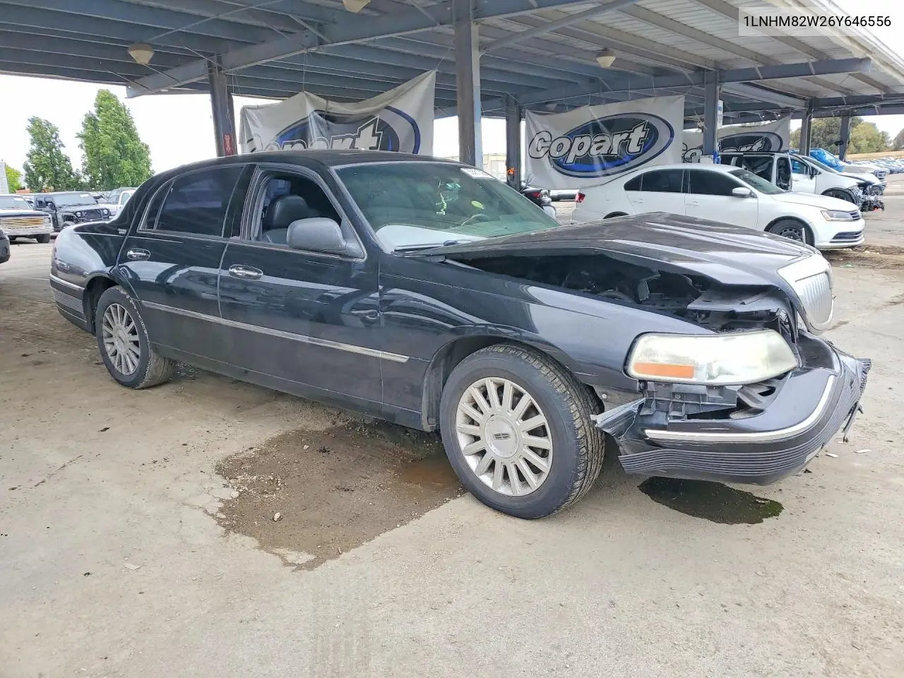 2006 Linc Town Car VIN: 1LNHM82W26Y646556 Lot: 55561226