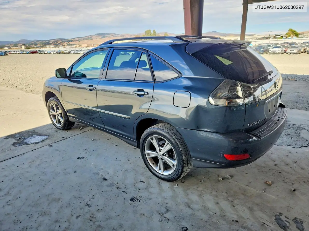 2006 Lexs Rx 400H VIN: JTJGW31U062000297 Lot: 62076626