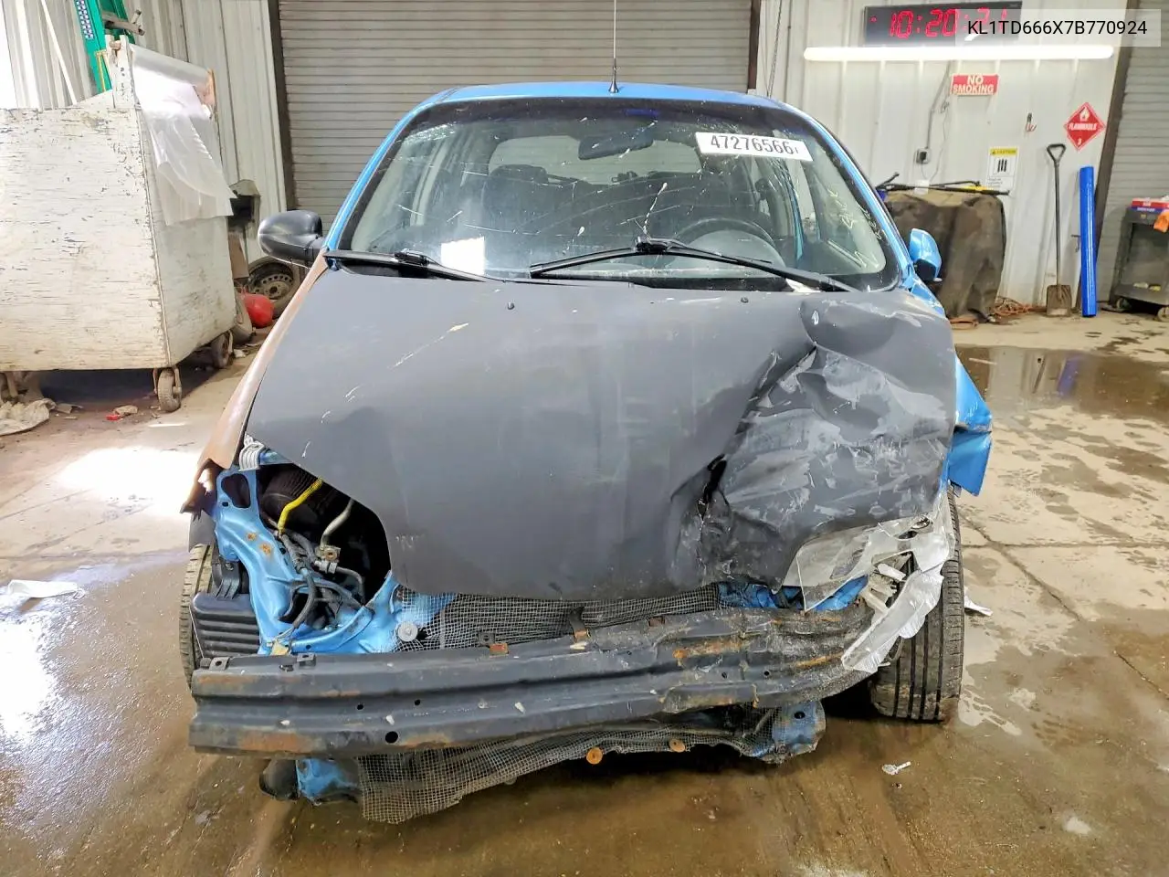 2007 Chevrolet Aveo Base VIN: KL1TD666X7B770924 Lot: 47276566