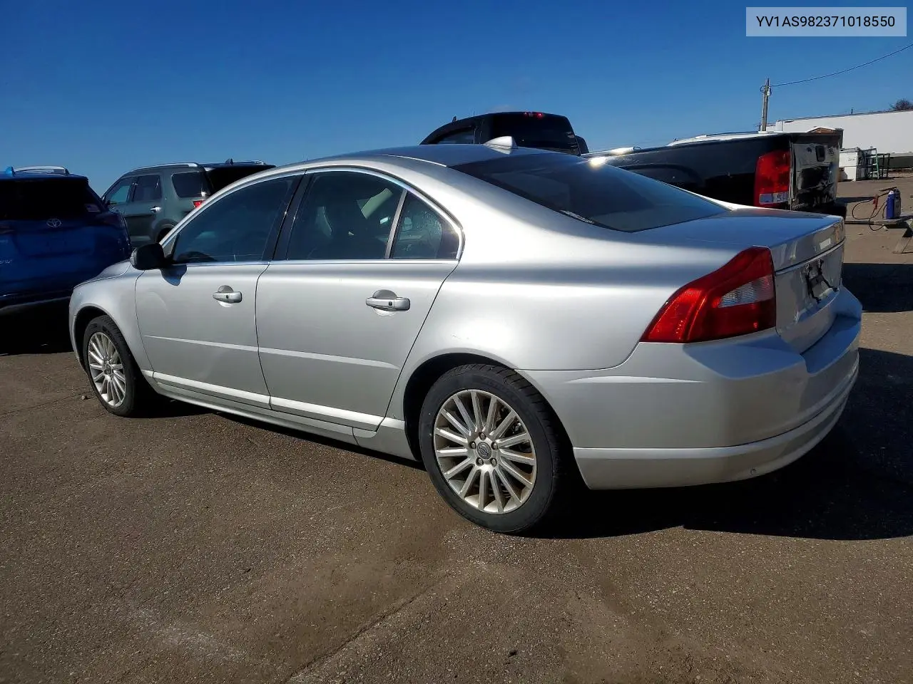 2007 Volv S80 VIN: YV1AS982371018550 Lot: 48824406