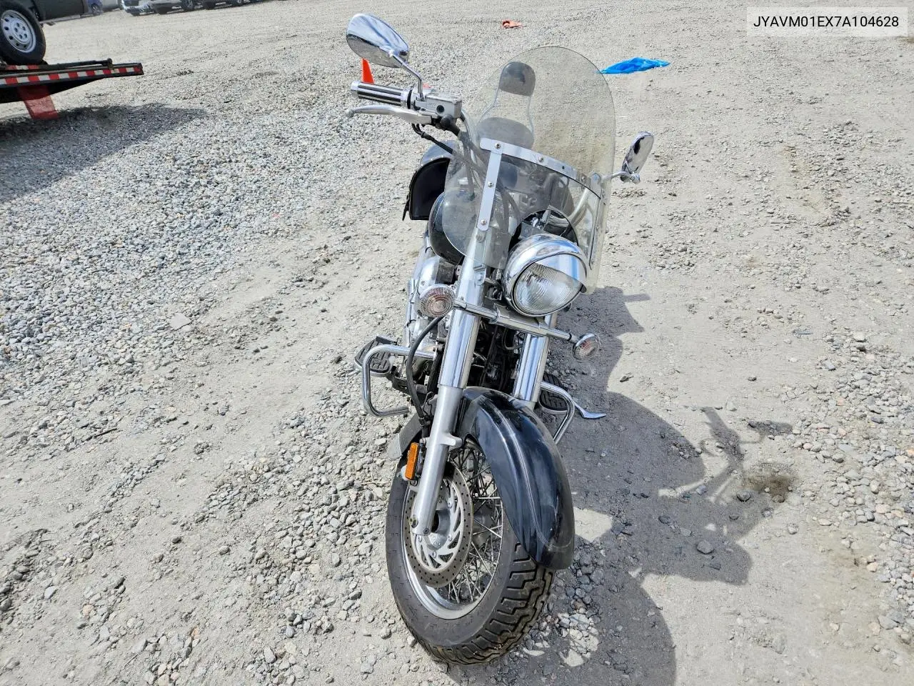 2007 Yamaha Xvs650 VIN: JYAVM01EX7A104628 Lot: 49840196