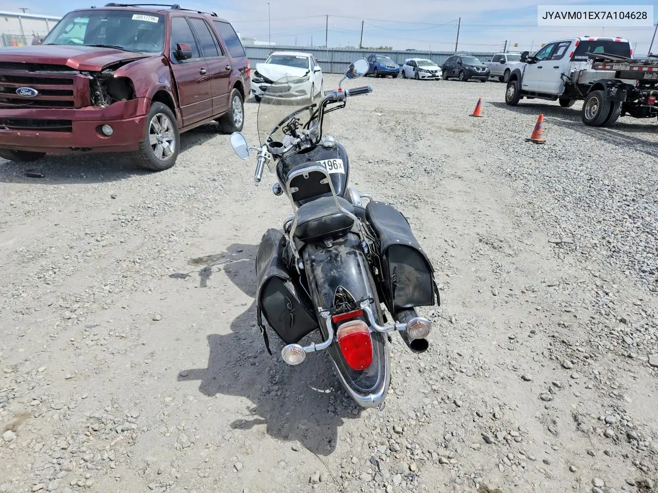 2007 Yamaha Xvs650 VIN: JYAVM01EX7A104628 Lot: 49840196