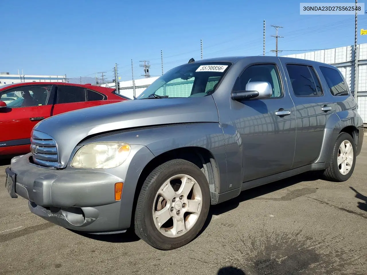 2007 Chevrolet Hhr VIN: 3GNDA23D27S562548 Lot: 55798856