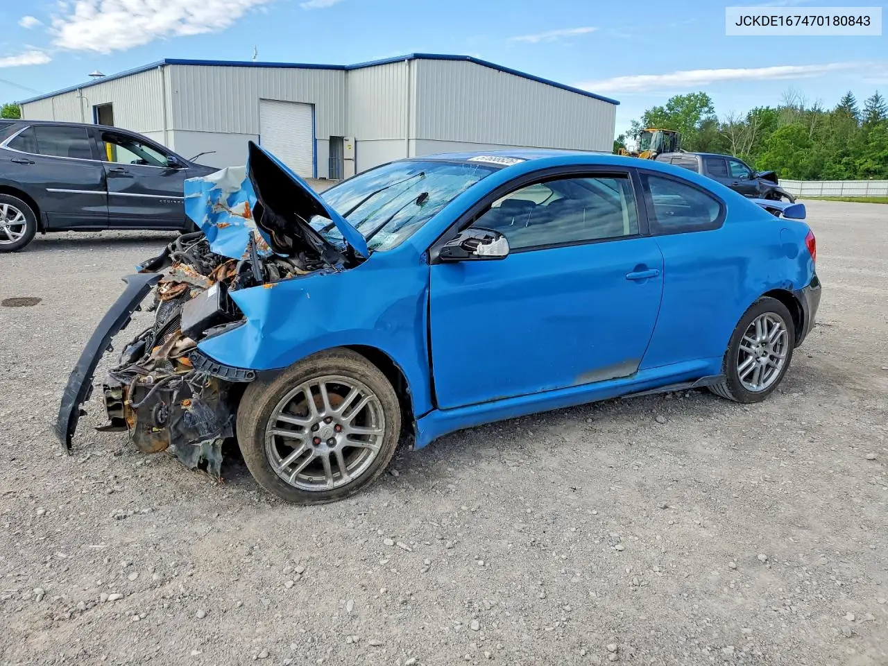 2007 Scion Tc Base VIN: JTKDE167470180843 Lot: 57688826