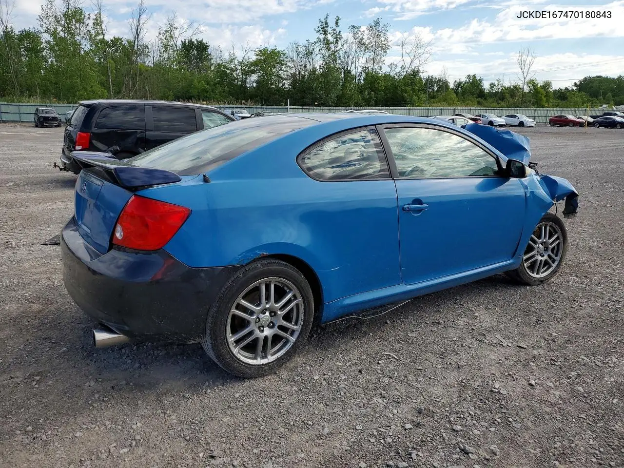 2007 Scion Tc Base VIN: JTKDE167470180843 Lot: 57688826
