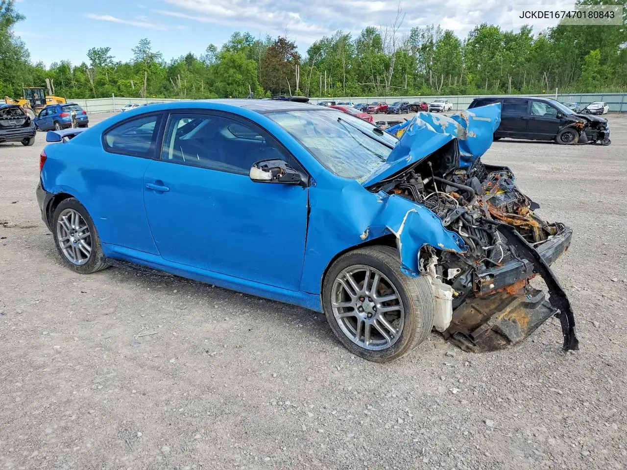 2007 Scion Tc Base VIN: JTKDE167470180843 Lot: 57688826