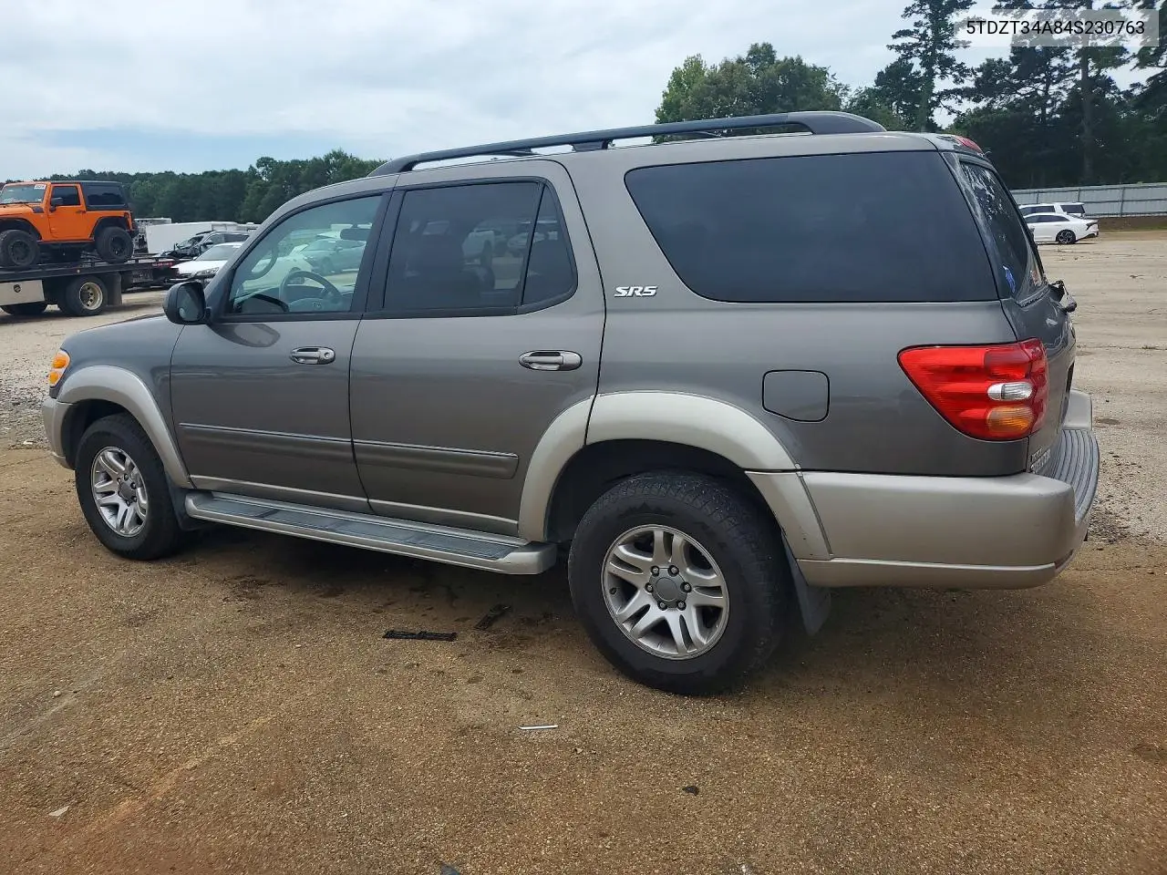 2007 Toyt Sequoia VIN: 5TDZT34A84S230763 Lot: 58465526