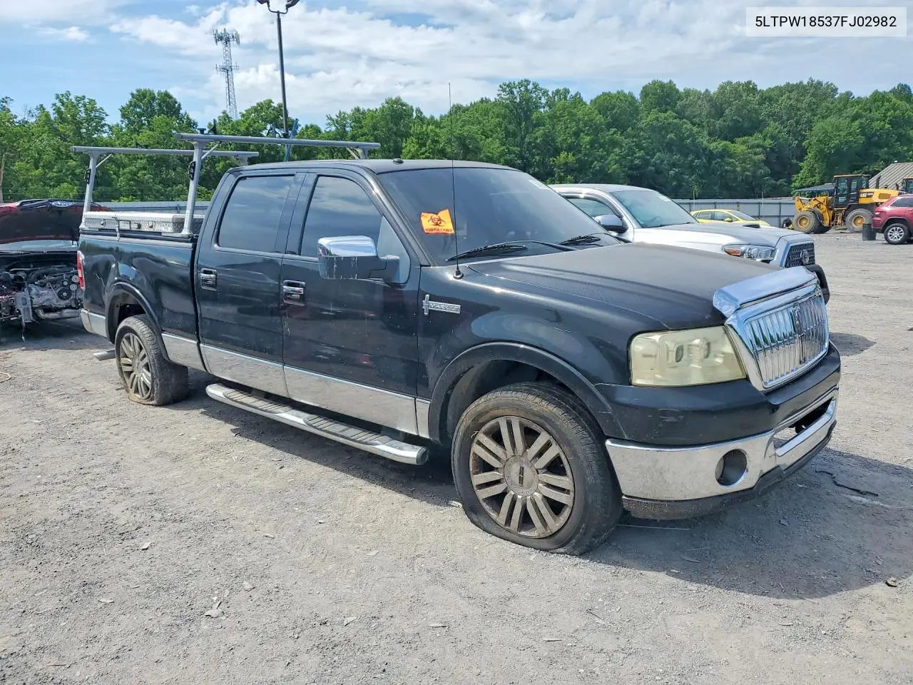 2007 Lincoln Mark Lt VIN: 5LTPW18537FJ02982 Lot: 58609596