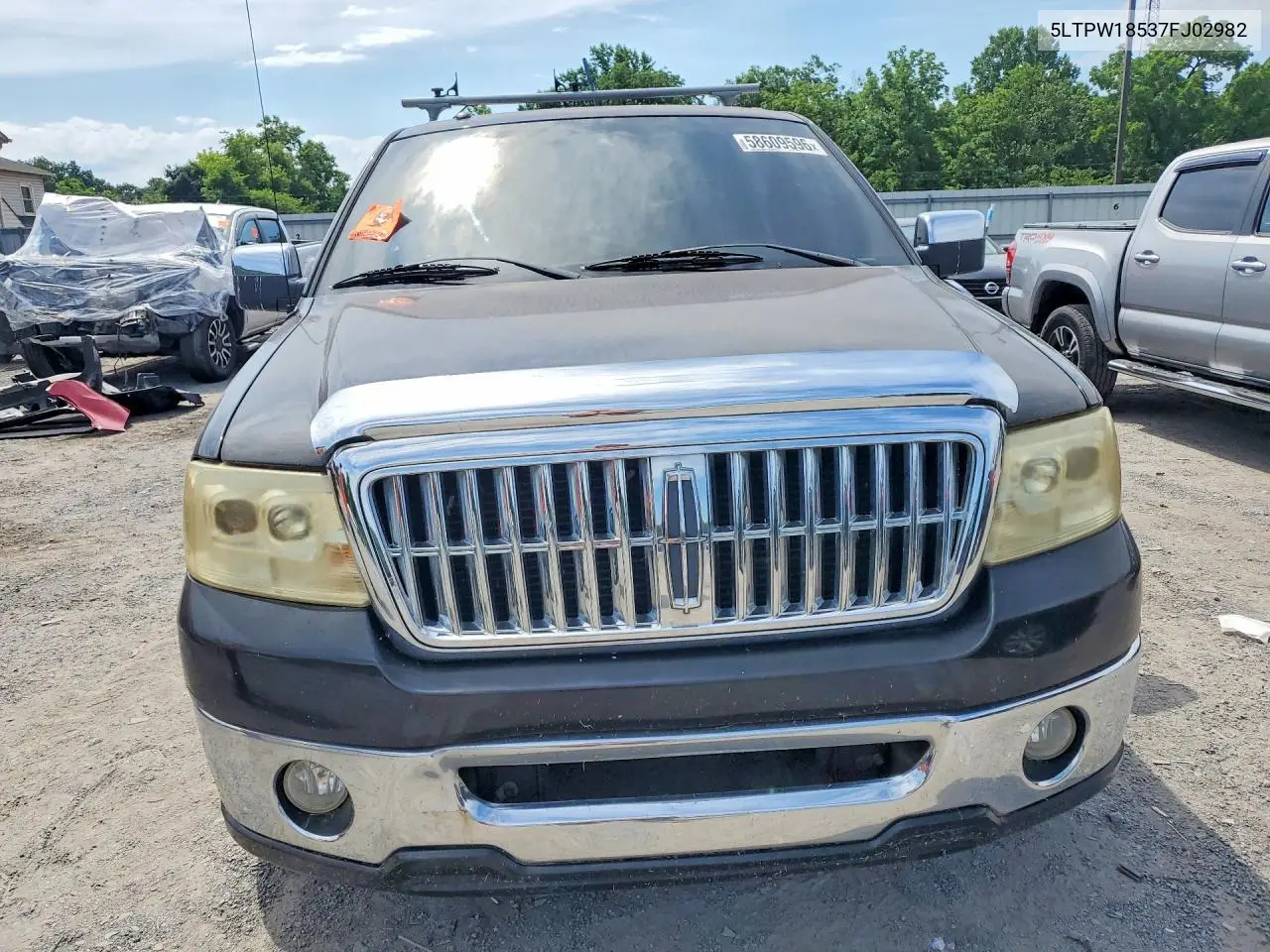2007 Lincoln Mark Lt VIN: 5LTPW18537FJ02982 Lot: 58609596