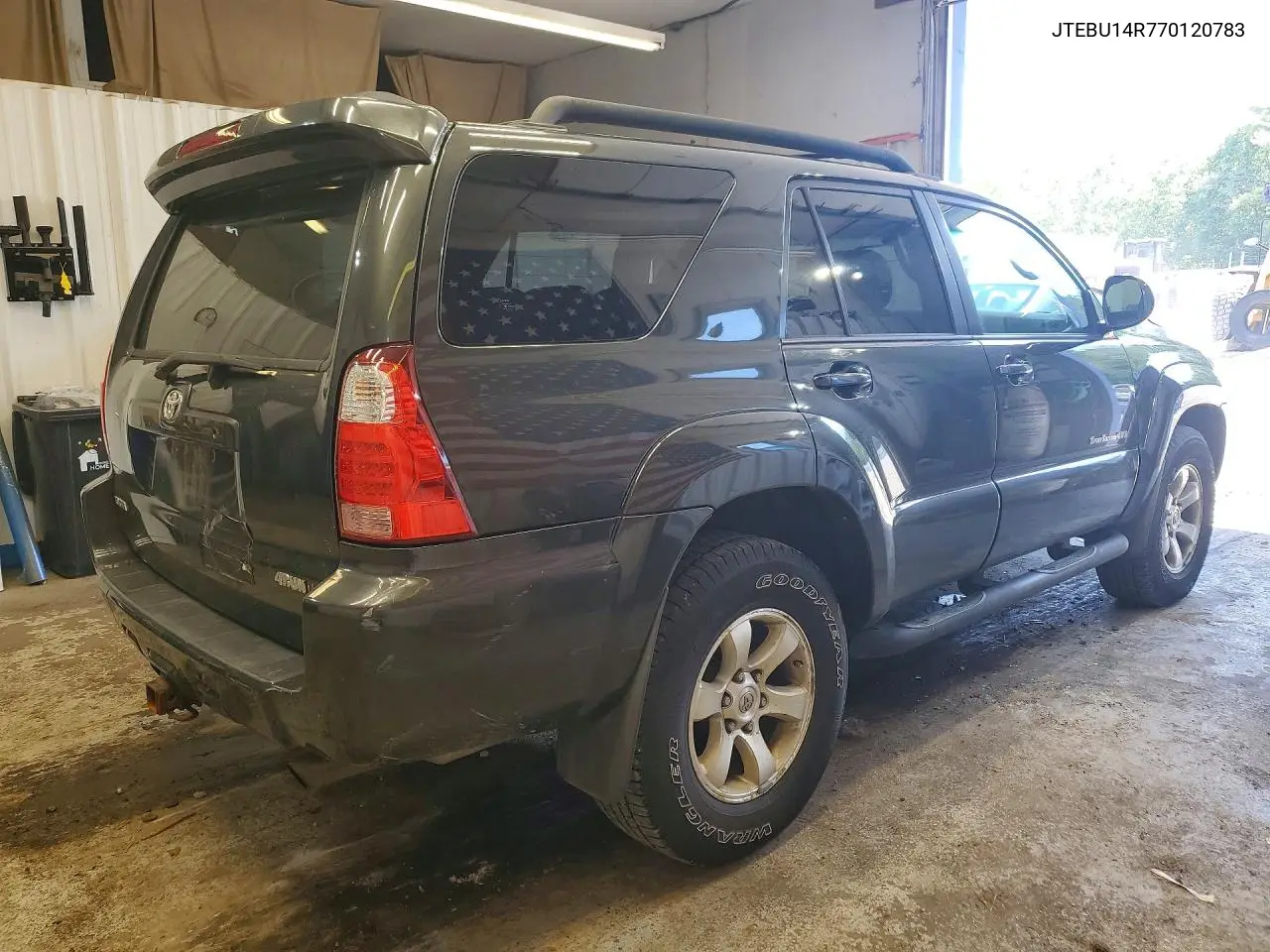 2007 Toyt 4Runner VIN: JTEBU14R770120783 Lot: 58846516