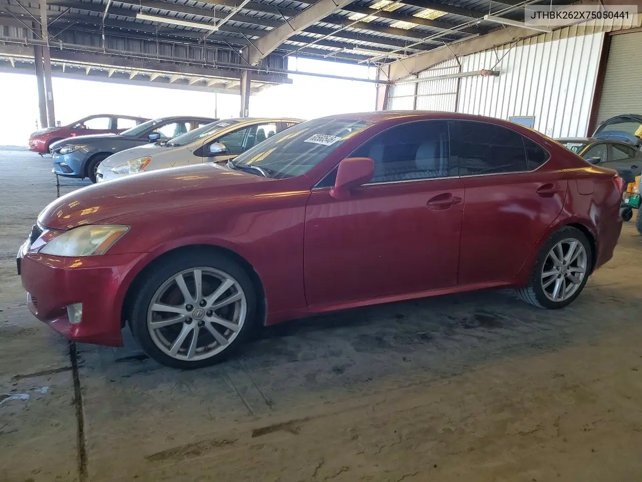 2007 Lexus Is 250 VIN: JTHBK262X75050441 Lot: 60560546