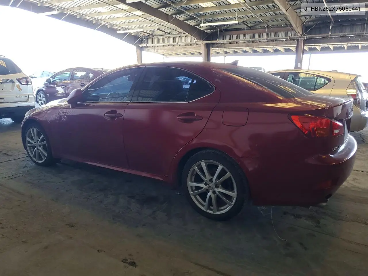 2007 Lexus Is 250 VIN: JTHBK262X75050441 Lot: 60560546
