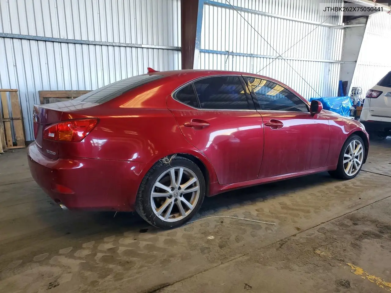 2007 Lexus Is 250 VIN: JTHBK262X75050441 Lot: 60560546