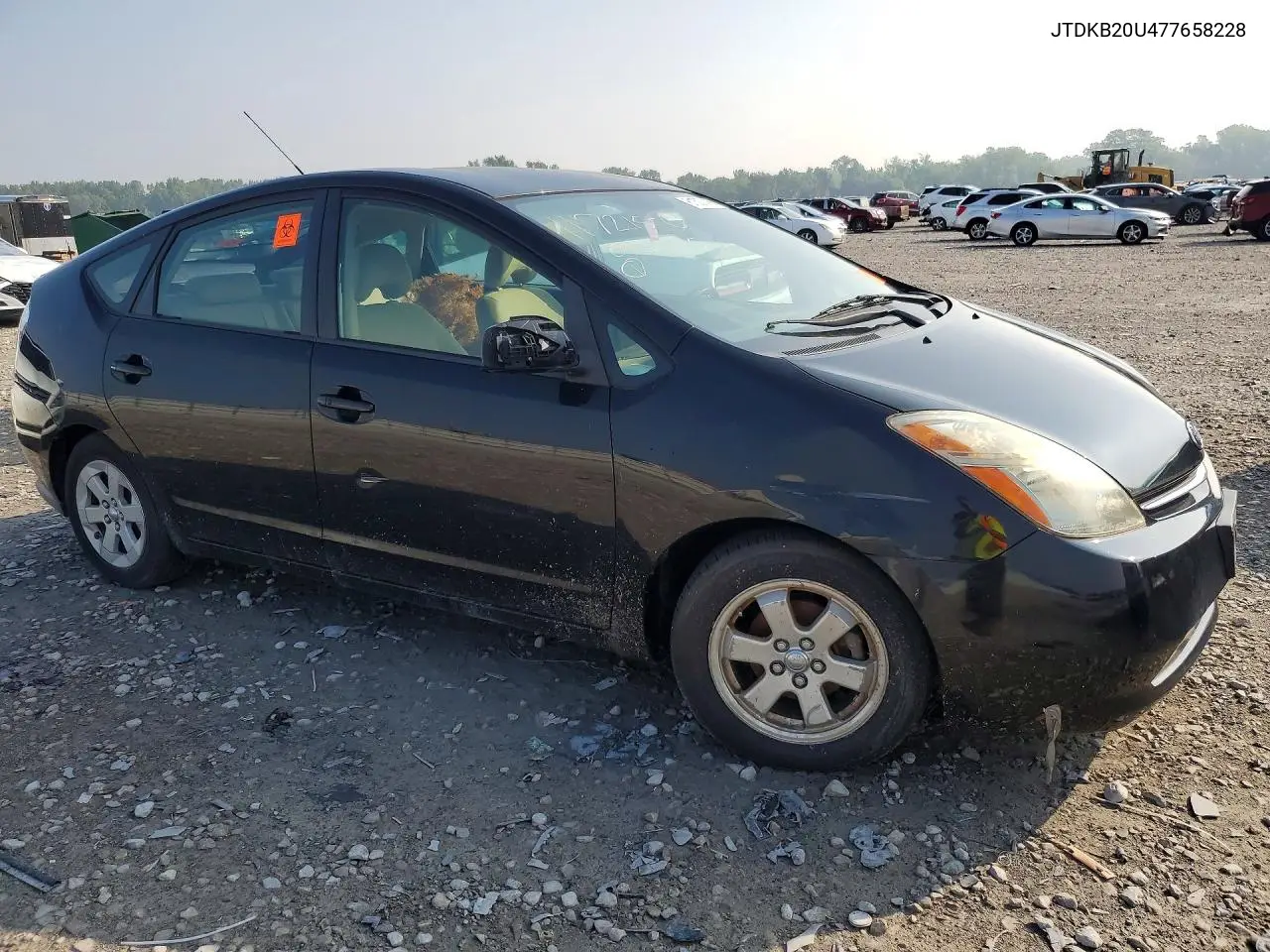 2007 Toyt Prius VIN: JTDKB20U477658228 Lot: 61527466