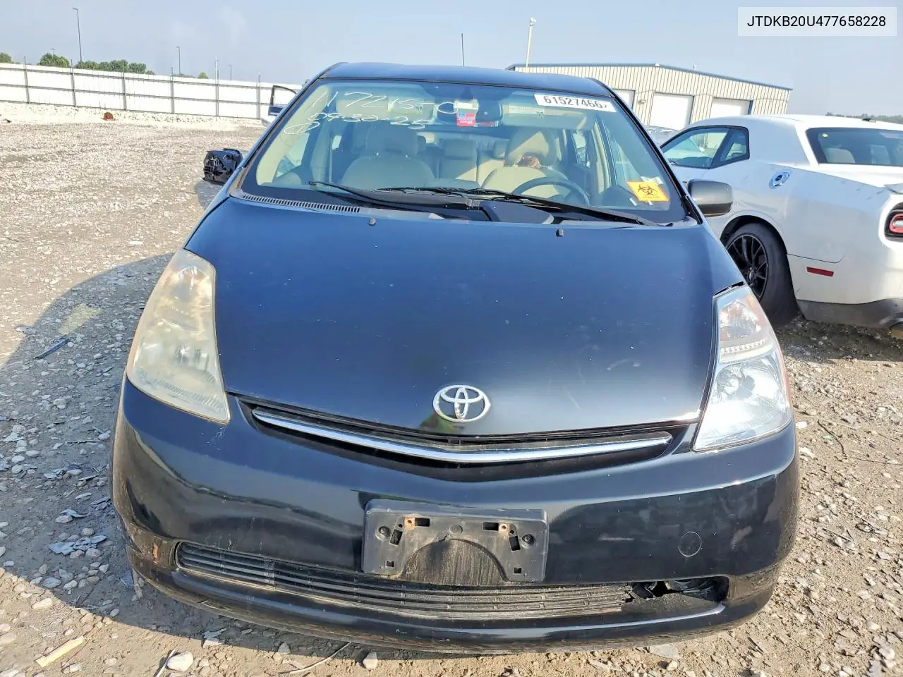 2007 Toyt Prius VIN: JTDKB20U477658228 Lot: 61527466