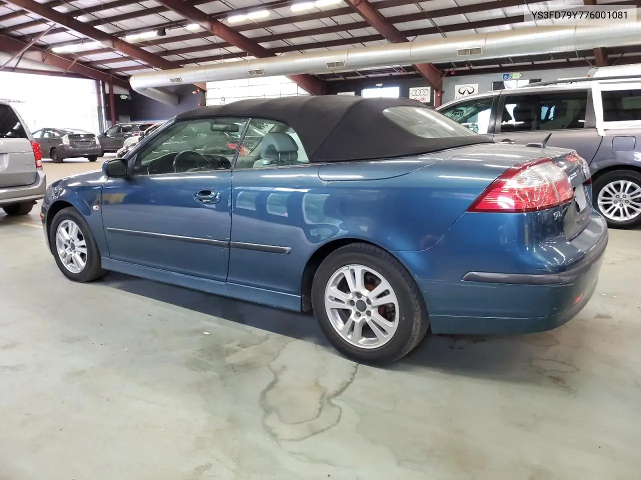 YS3FD79Y776001081 2007 Saab 9-3 2.0T