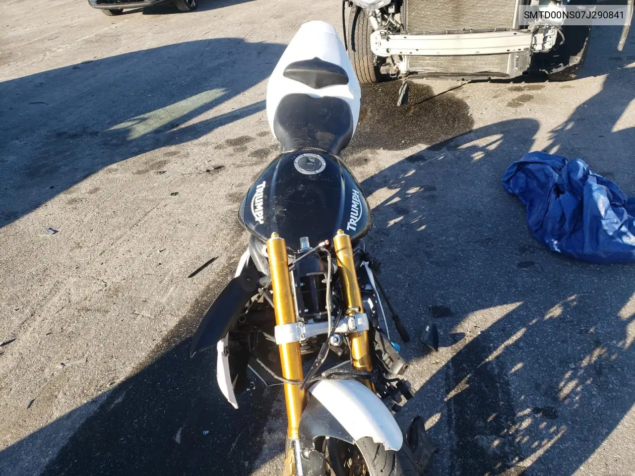 SMTD00NS07J290841 2007 Triumph Motorcycle Daytona