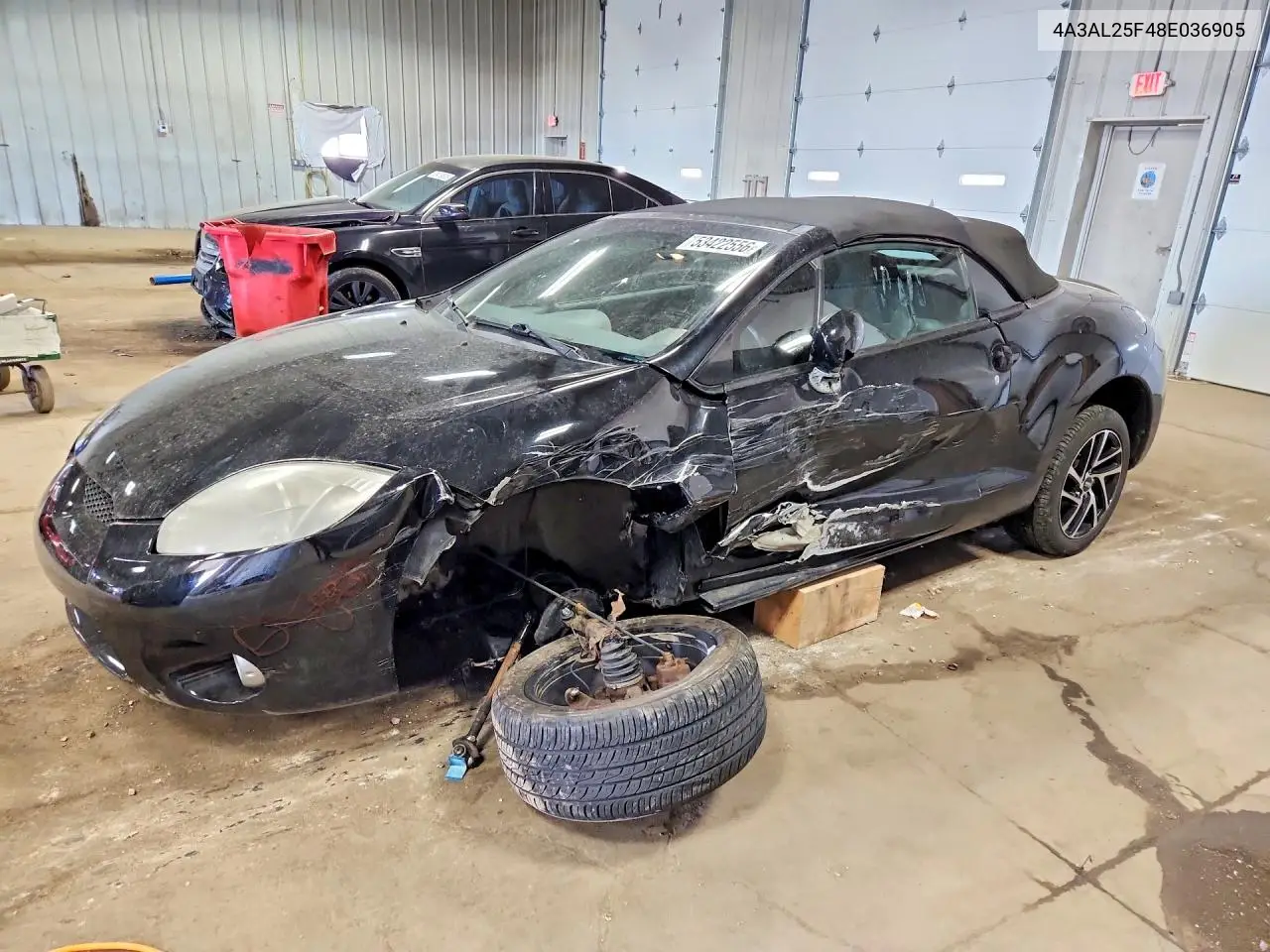2008 Mitsubishi Eclipse VIN: 4A3AL25F48E036905 Lot: 53422556
