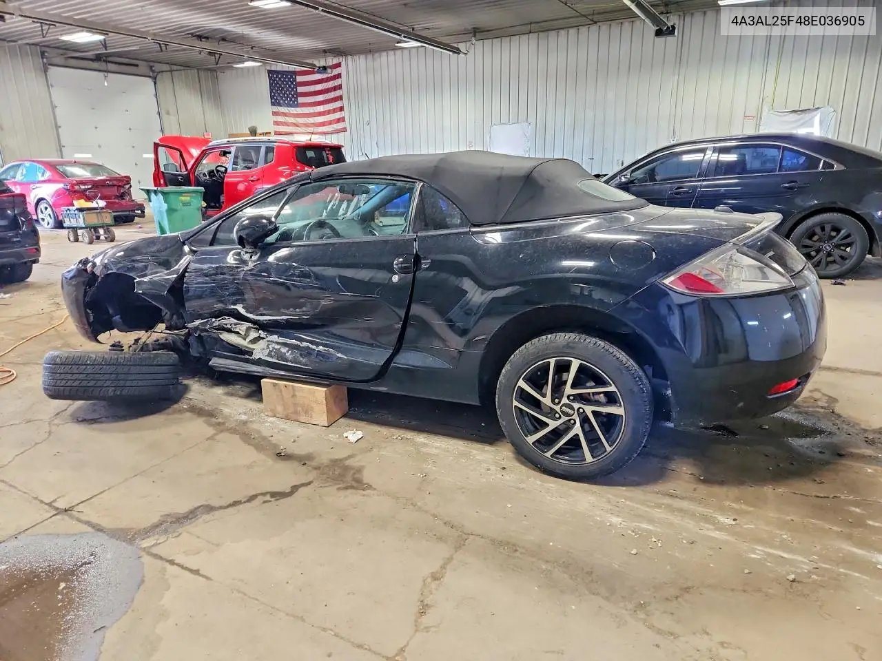 2008 Mitsubishi Eclipse VIN: 4A3AL25F48E036905 Lot: 53422556