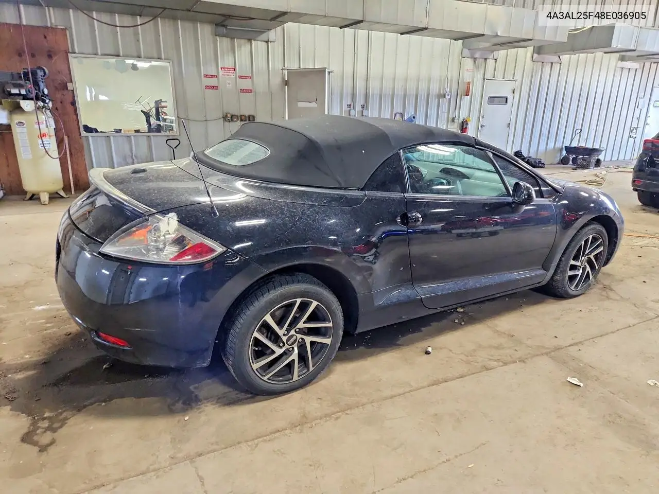 2008 Mitsubishi Eclipse VIN: 4A3AL25F48E036905 Lot: 53422556